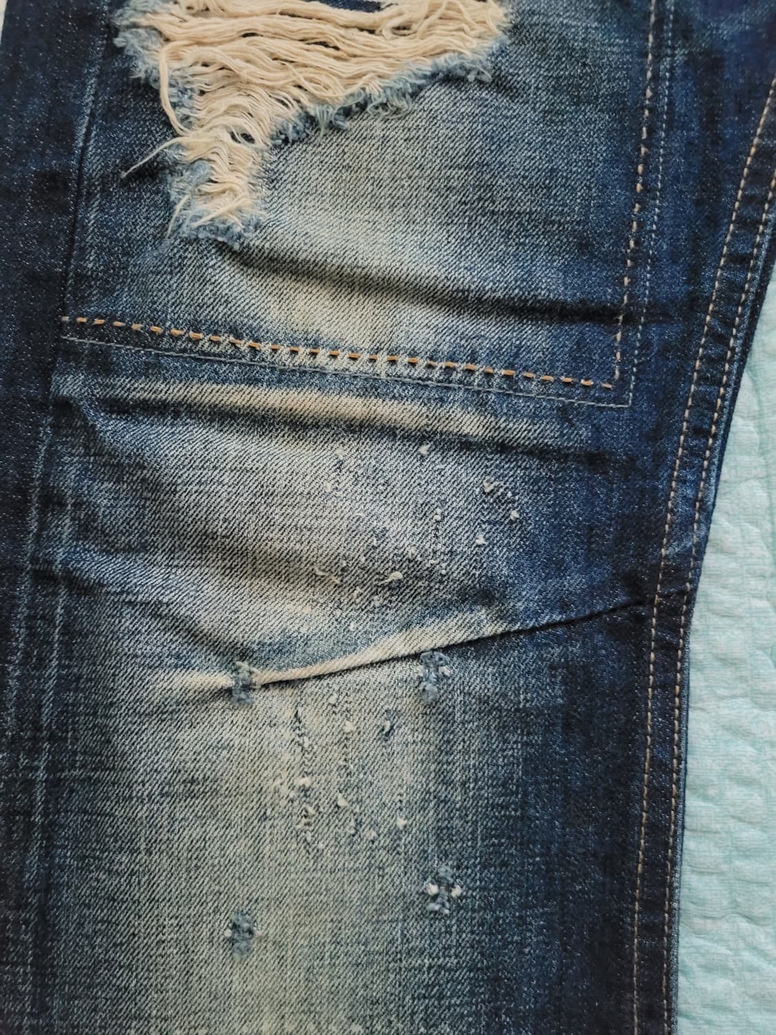 컬트 오브 인디비듀얼리티 COI 재패니즈 셀비지 릴렉스드 데님 29-30 상품이미지3