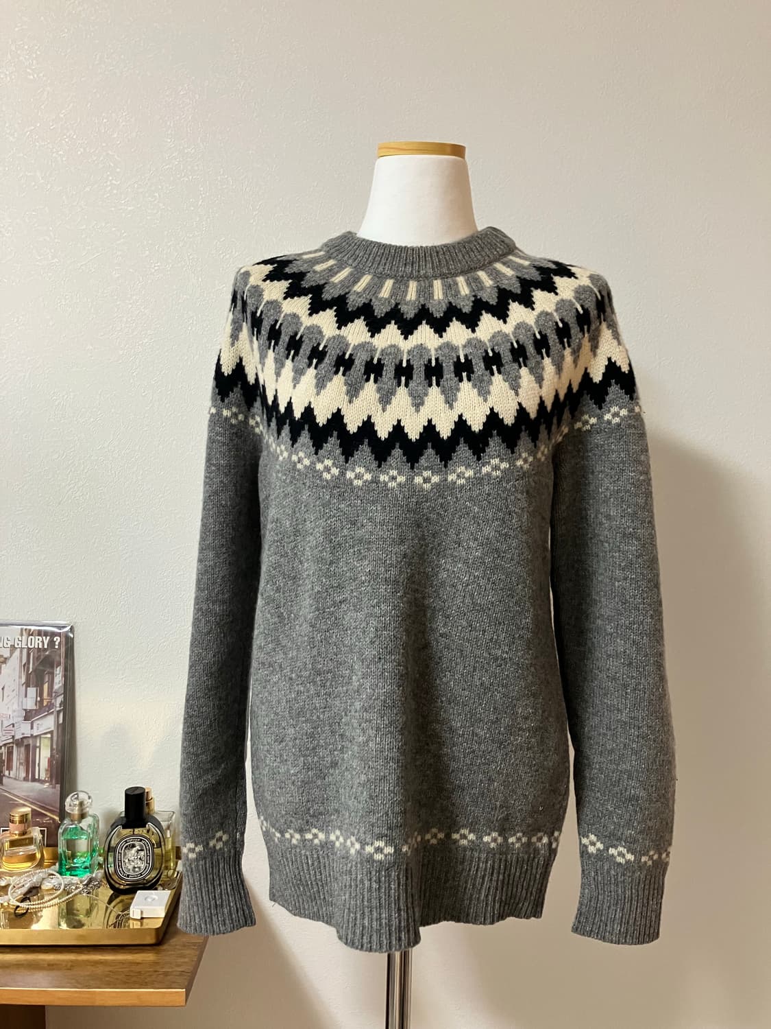 United Arrows 울100 니트 남성S (남녀공용) 상품이미지1