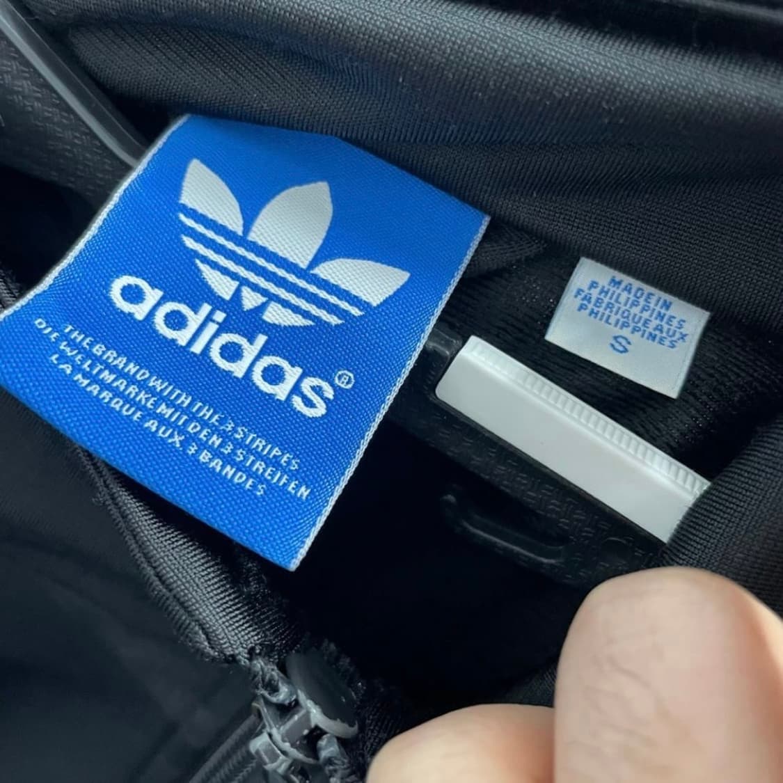 아디다스 블랙 삼선 파이어버드 트랙탑 져지자켓 상품이미지4