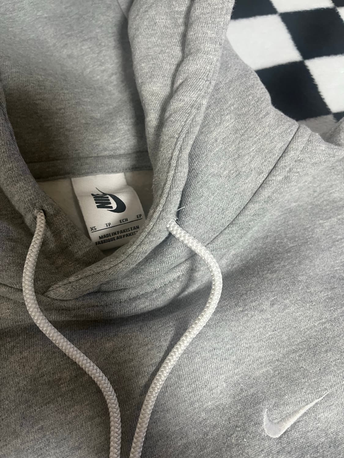 [XS] 나이키 NRG 솔로 스우시 후드티 다크 그레이 상품이미지2