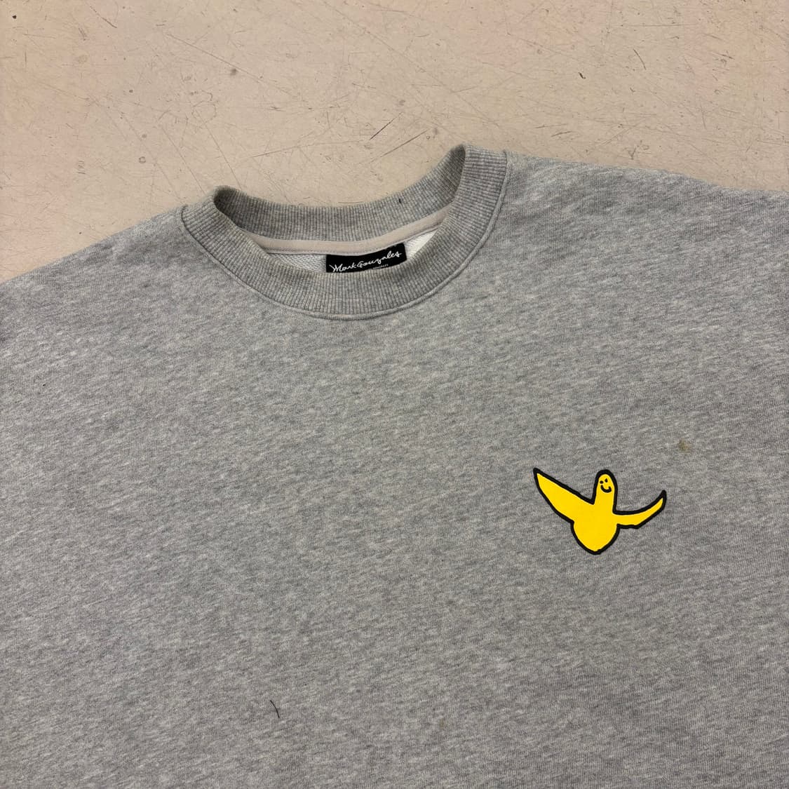 마크곤잘레스 스몰로고 그레이 맨투맨 상품이미지2