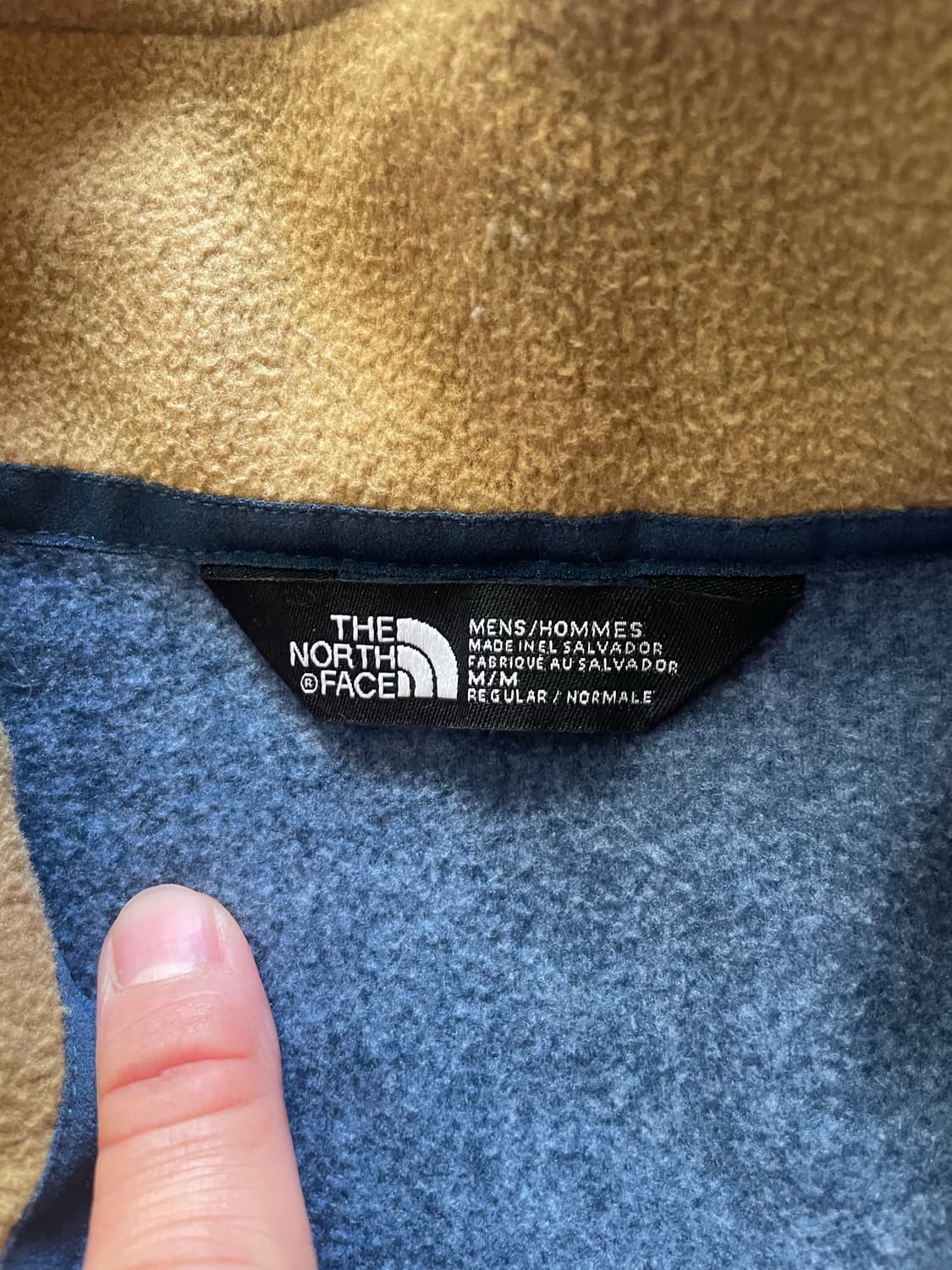 노스페이스 반집업 플리스 M 상품이미지6