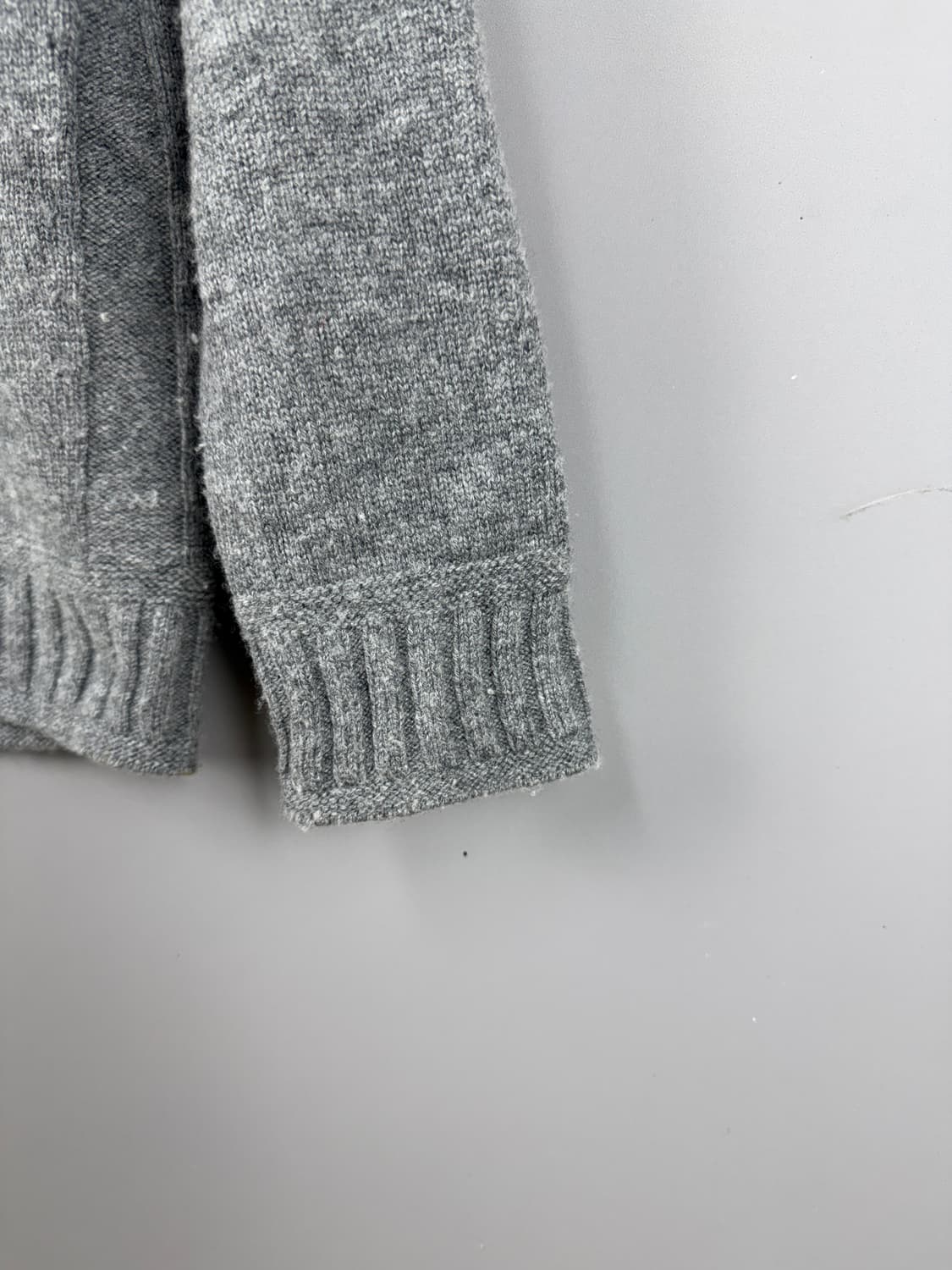 타미힐피거 램스울 크루넥 니트 그레이 E19 상품이미지4