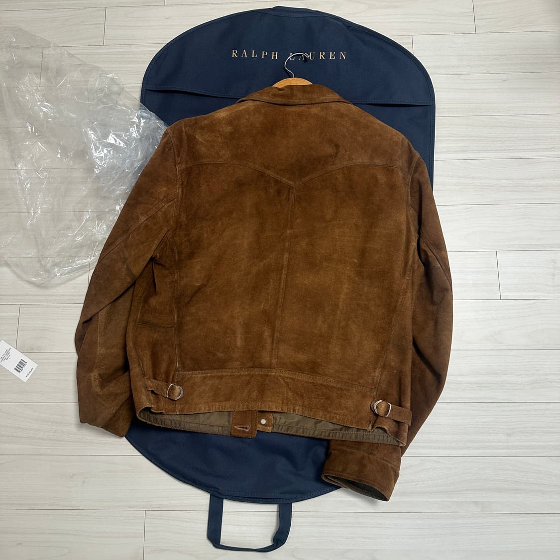 rrl 더블알엘 러프아웃 스웨이드 자켓 L 상품이미지2