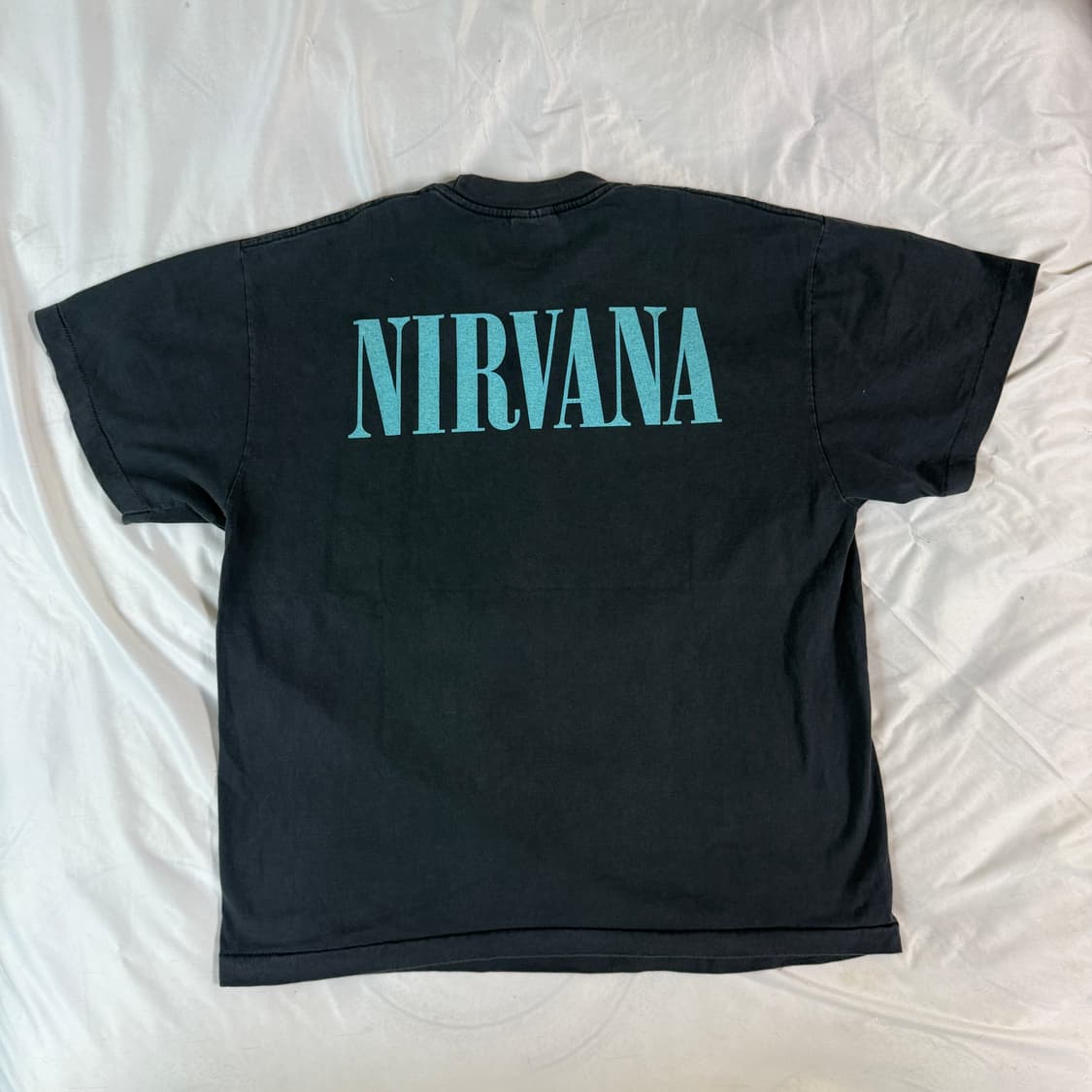 Nirvana – In Utero 빈티지 티셔츠 수소봉재 상품이미지6