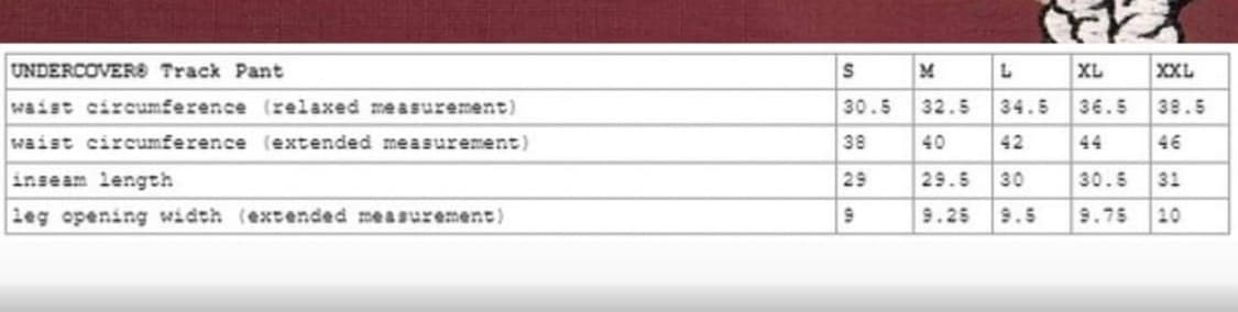 [M] 언더커버 슈프림 트랙팬츠 상품이미지4