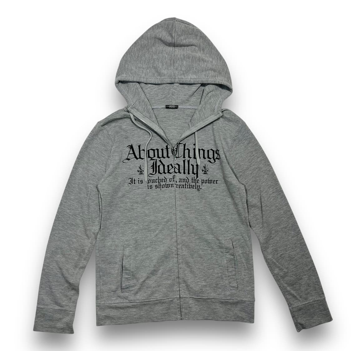 PRESUME Punk Skull hooded zip-up 상품이미지4