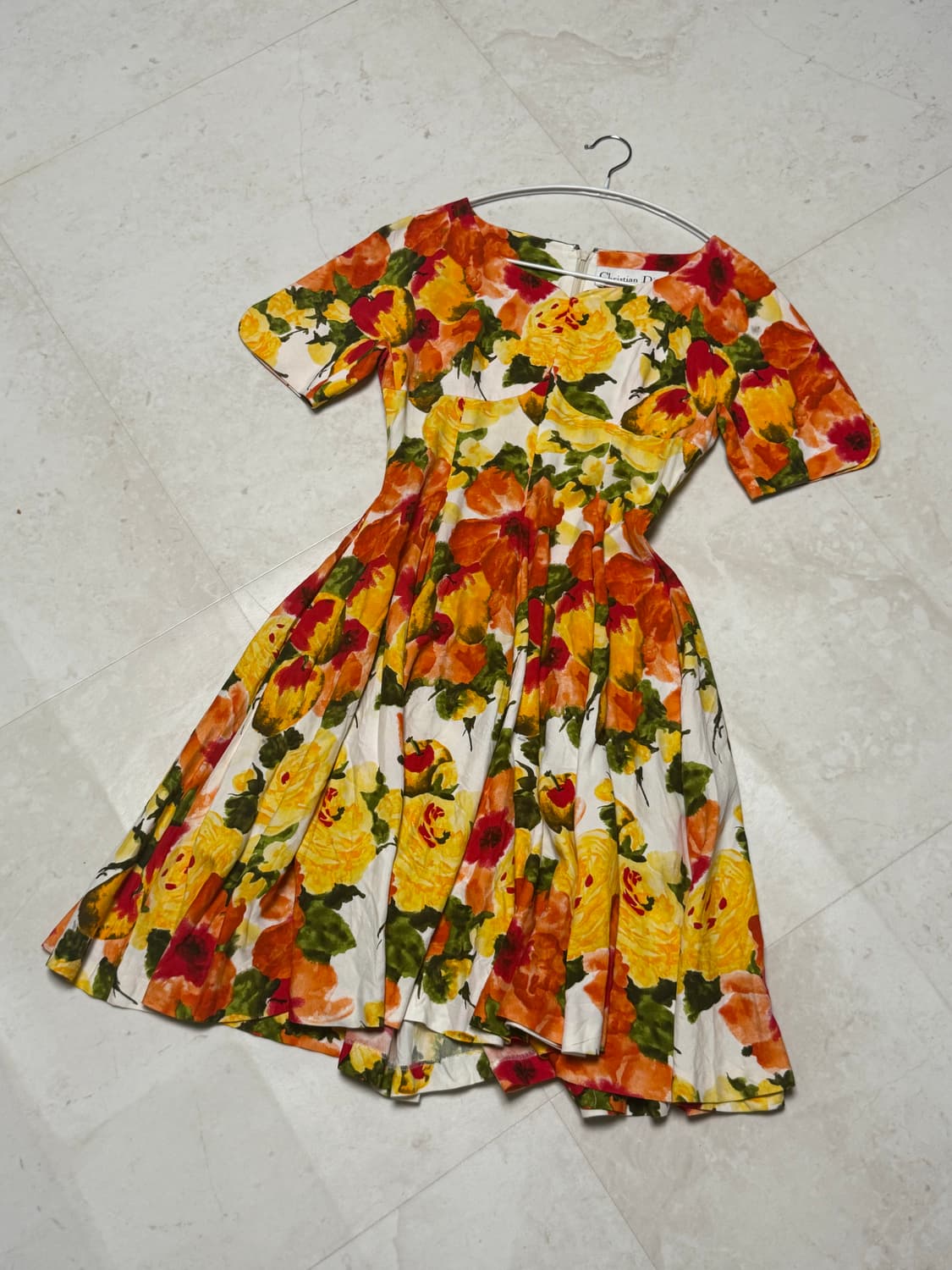 Dior Flower pattern onepiece 상품이미지1