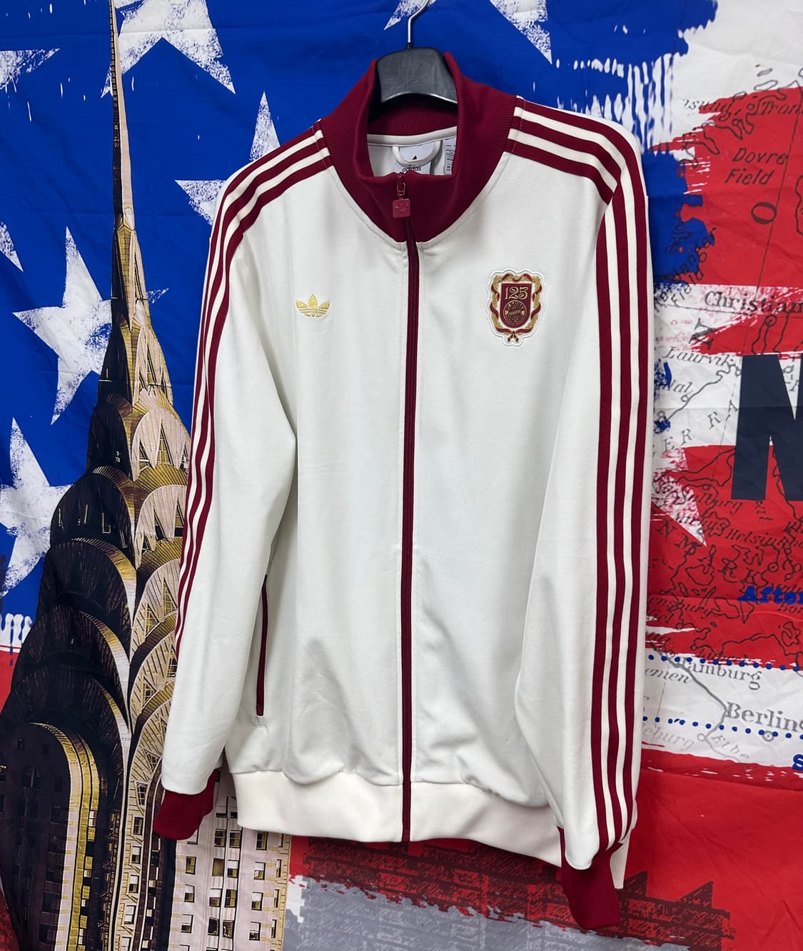 새상품급 아디다스 레어급 125주년  트랙탑 져지 4XL120 상품이미지2
