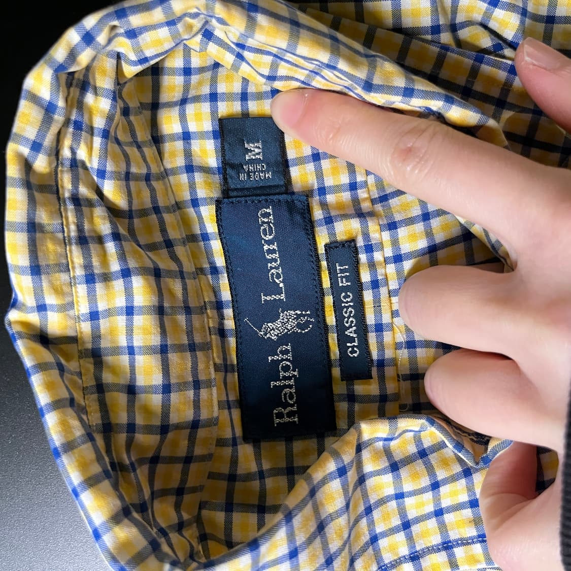 폴로랄프로렌 반팔 체크셔츠 상품이미지5