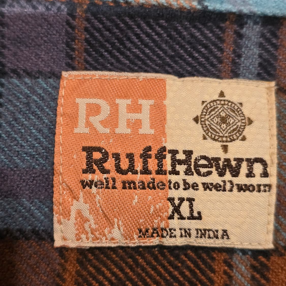 90s Ruff Hewn 플란넬 셔츠 상품이미지4