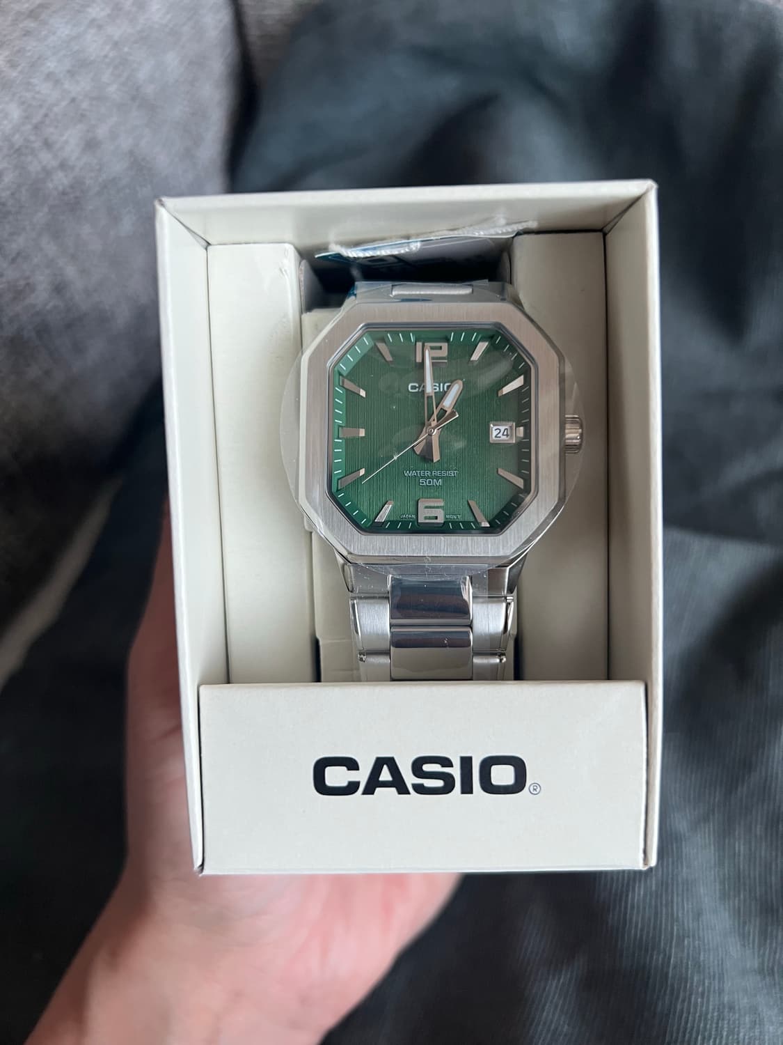 정품 새상품 카시오 파텍필립 맛 MTP-B195D-3AV 상품이미지5