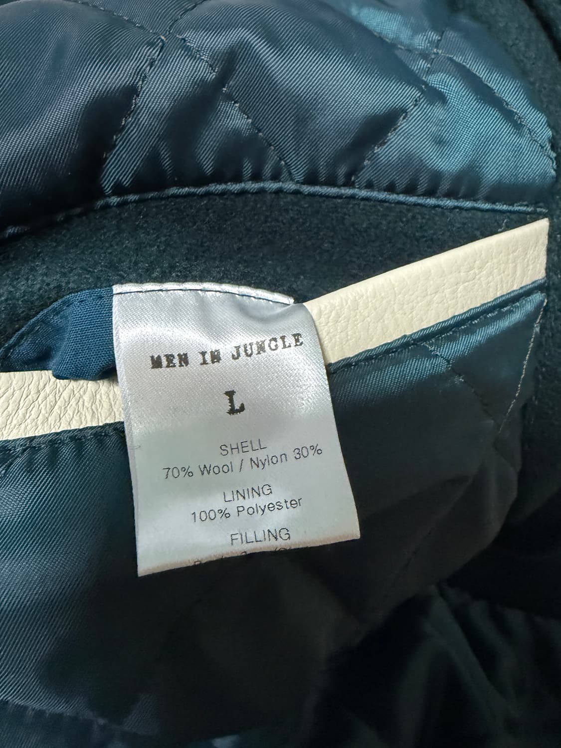 맨인정글 울 바시티(새상품) 상품이미지7