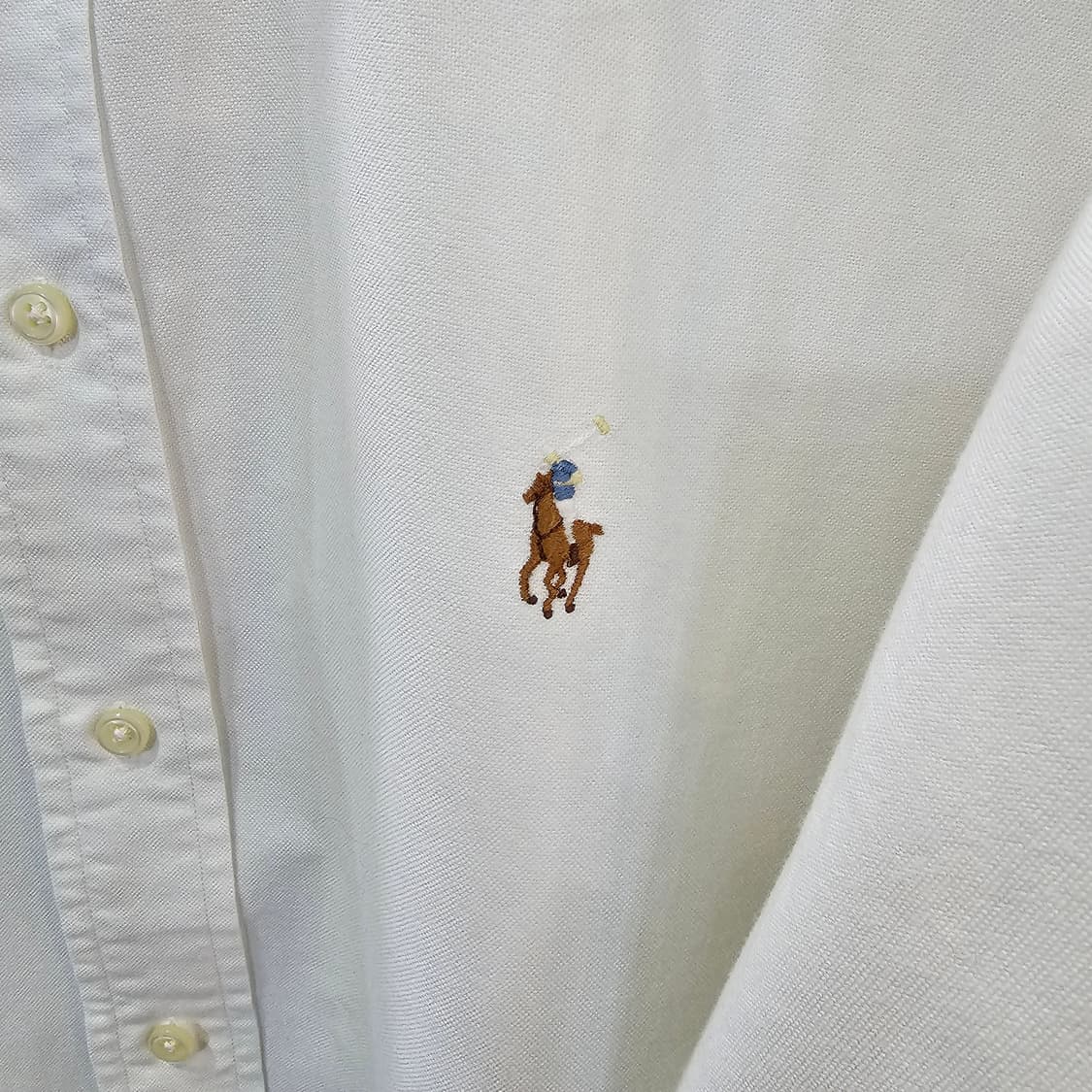 랄프로렌 화이트 셔츠-105정도 상품이미지3