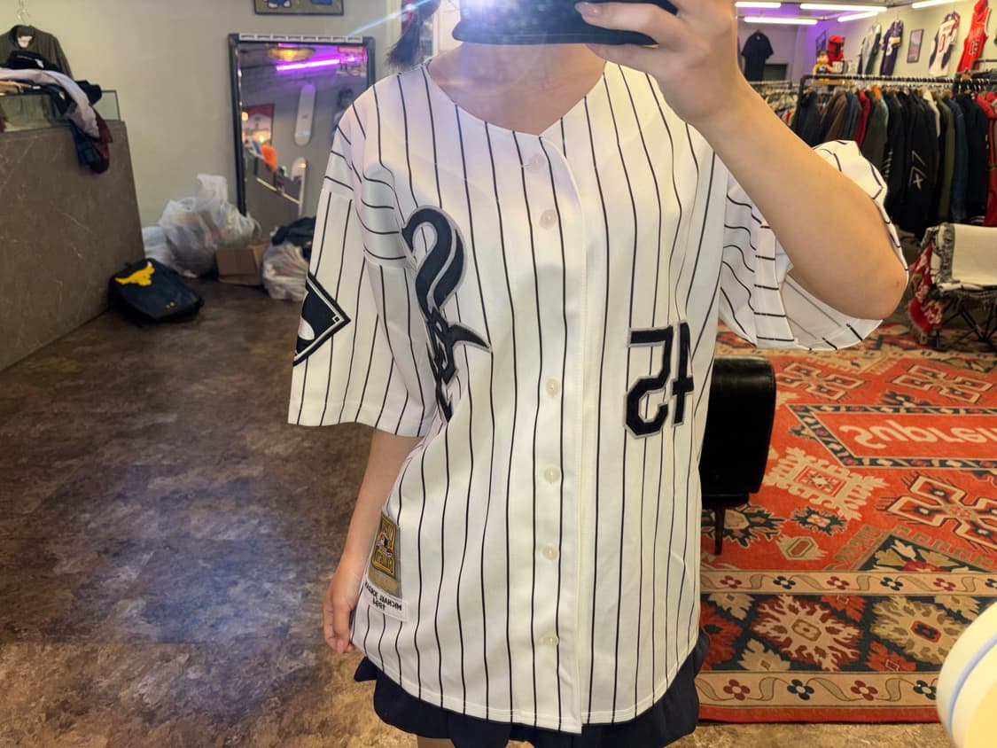 Mitchell & Ness 시카고 화이트삭스 마이클 조던 1994 저지 상품이미지1