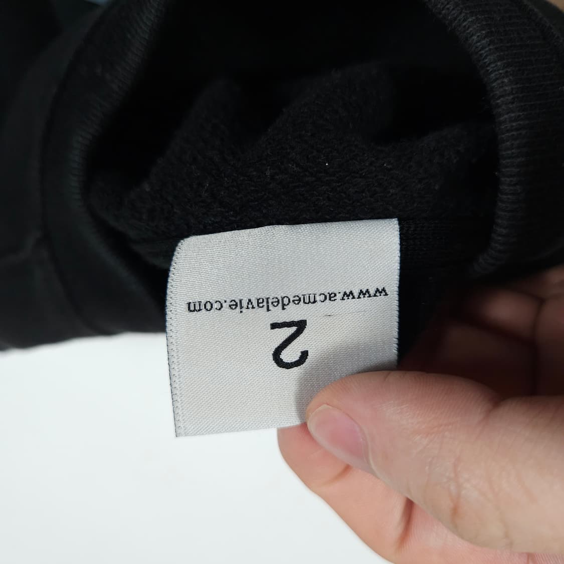 아크메드라비 맨투맨 블랙 상품이미지7