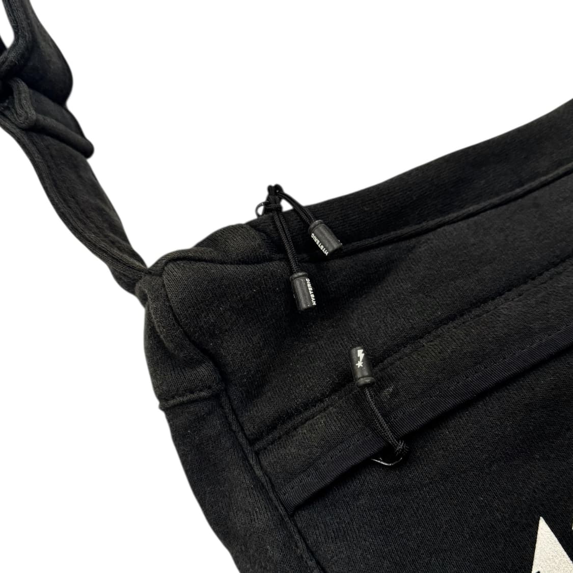 히스테릭글래머 스웻 숄더백 블랙 (L) 상품이미지6