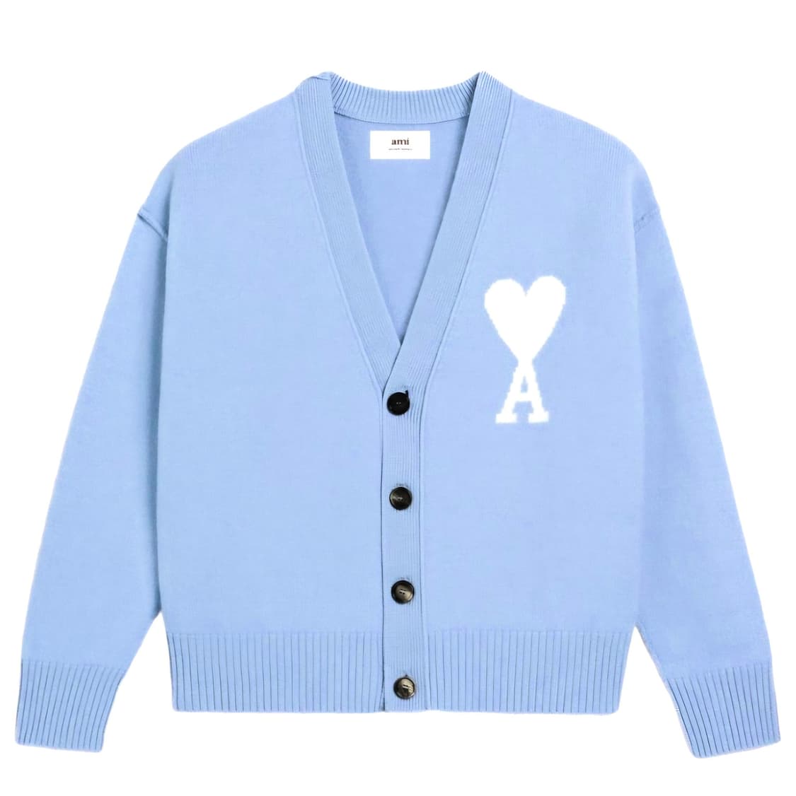 {새상품} AMI 아미 빅하트 울 가디건 [XL] 상품이미지1