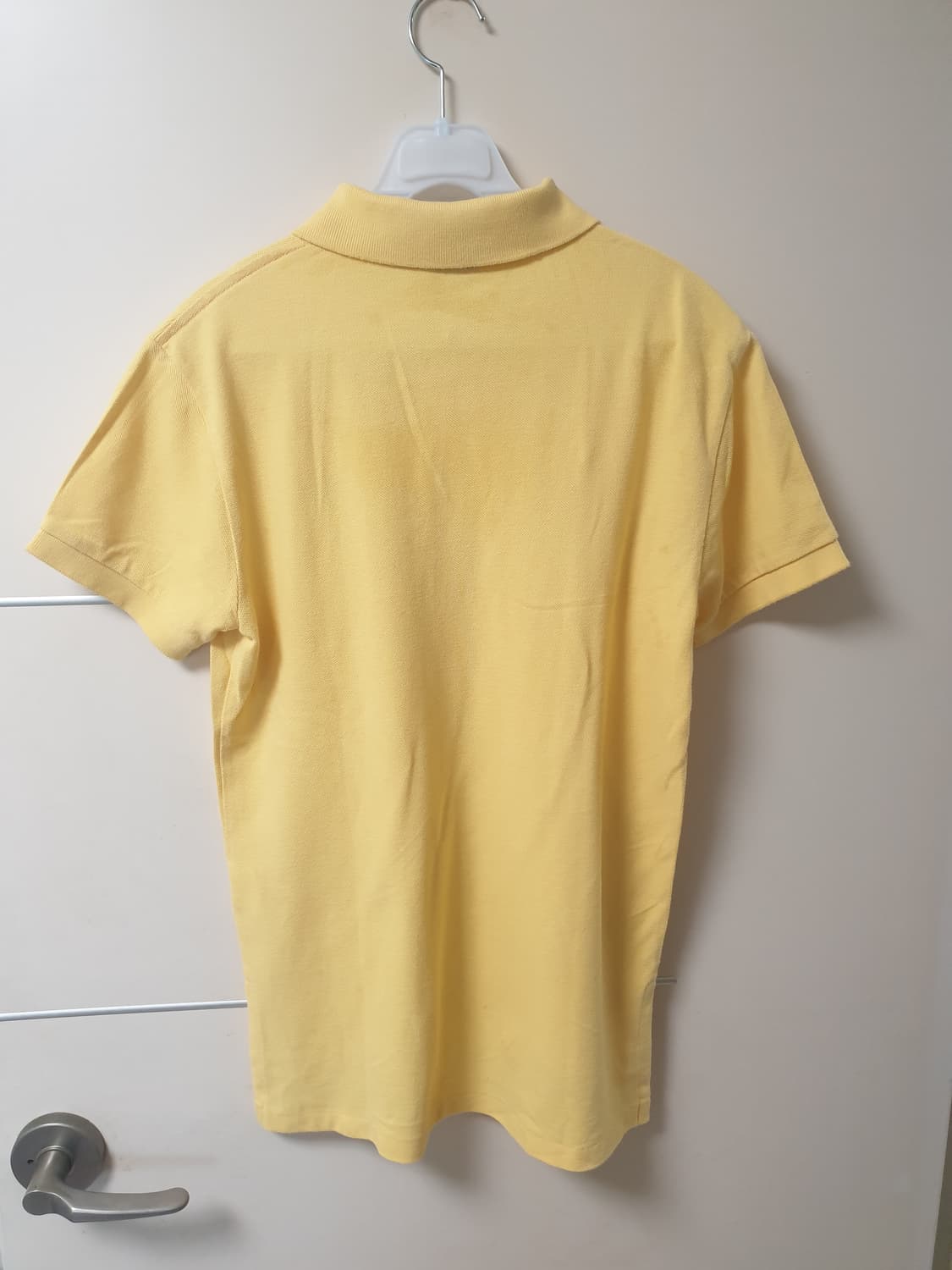 [여성] 폴로 랄프로렌 정품 커스텀핏 S 옐로우 반팔 카라티 S 상품이미지2