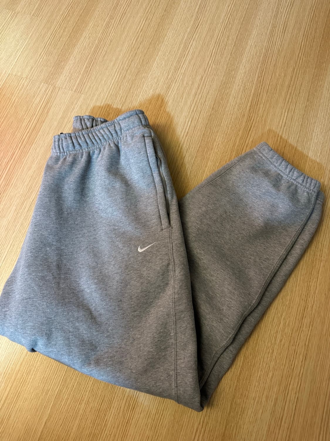 [XL] 나이키 nrg 솔로스우시 다크 그레이 헤더 스웨트 팬츠 상품이미지1