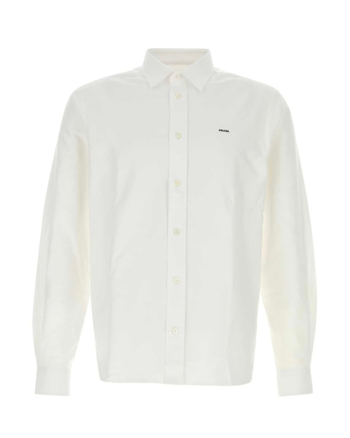 프라다 화이트 셔츠(39사이즈) 상품이미지2