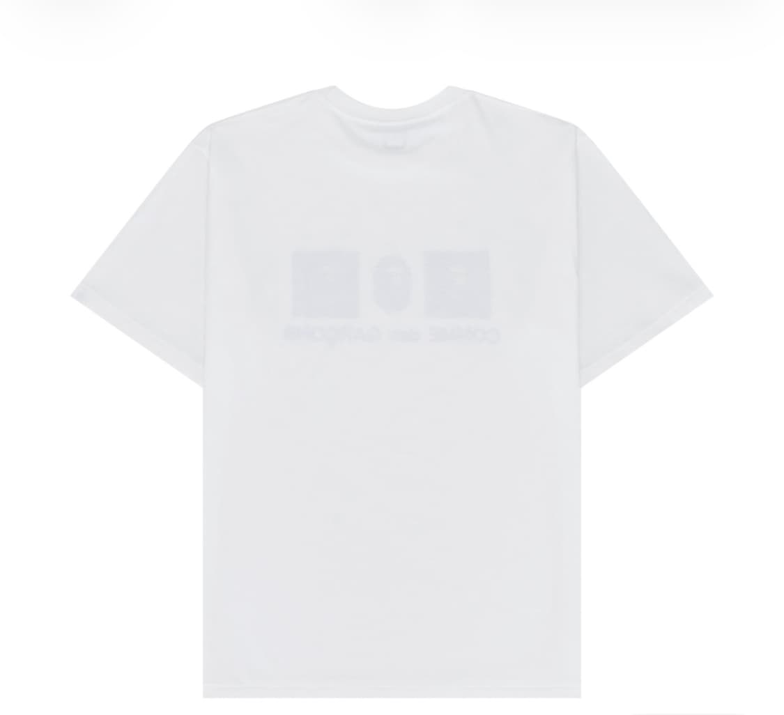 베이프 x 꼼데가르송 오사카 익클 티셔츠 새상품 상품이미지2