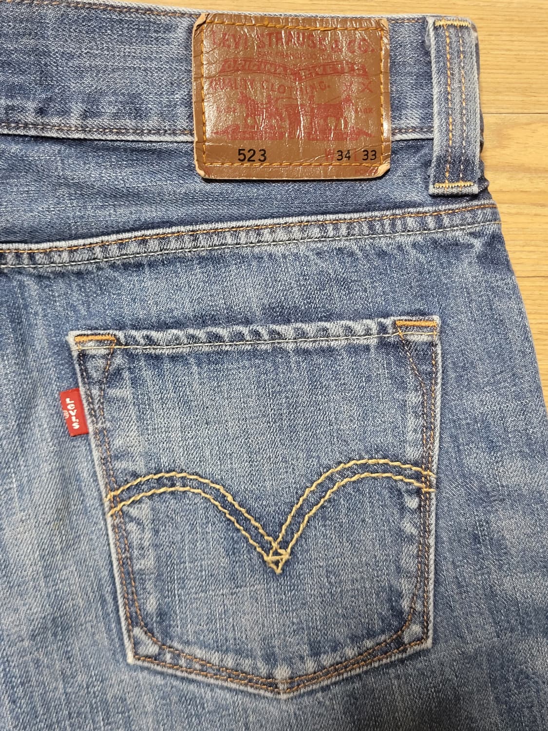 리바이스 523 워싱 일자청바지

 상품이미지7