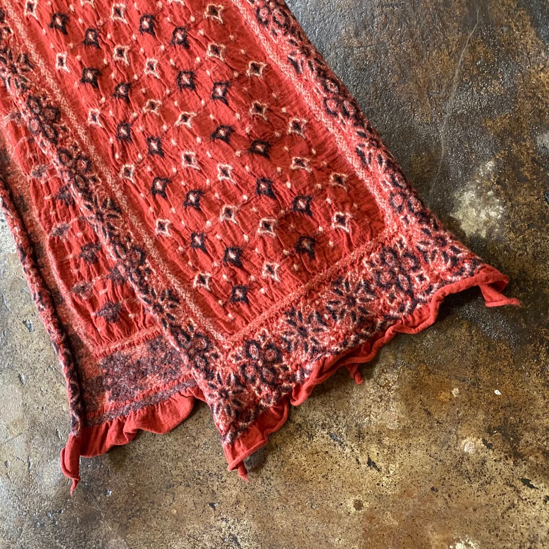 캐피탈 울 반다나 머플러 상품이미지4