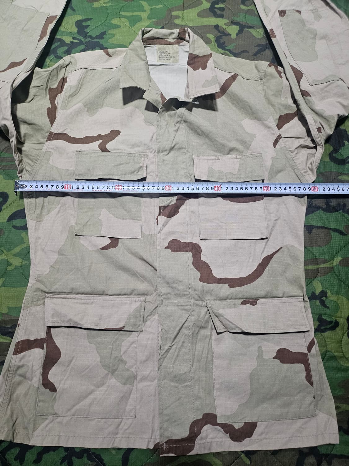 미군오리지날 사막삼색 bdu 신품ML 상품이미지6