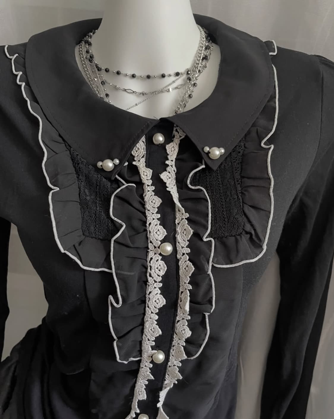 Axes 엑시즈팜 블라우스 상품이미지3