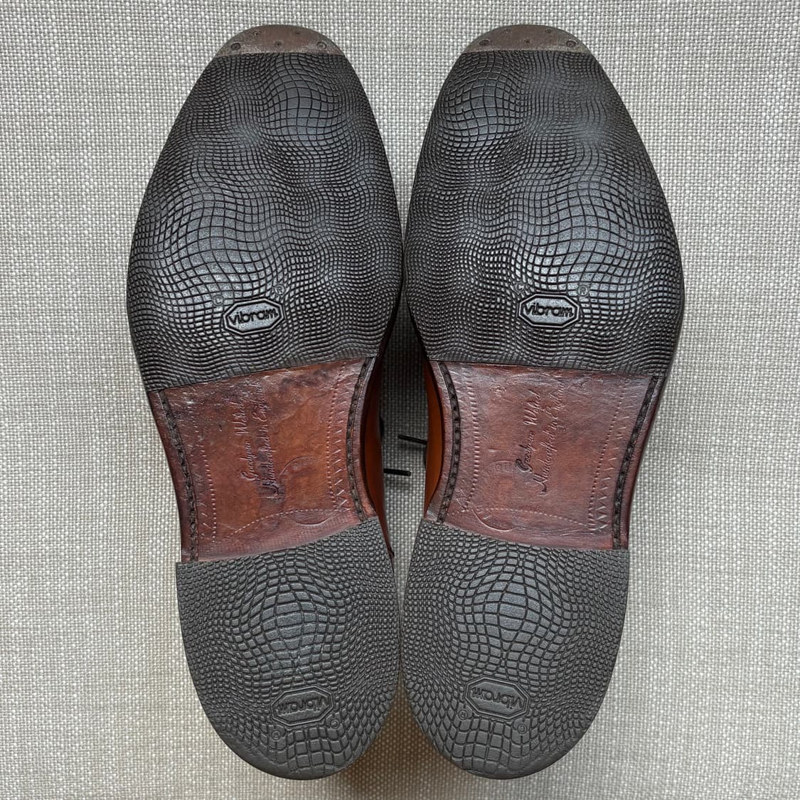[UK6,250mm] Loake STRAND 마호가니 세미 브로그 슈즈 상품이미지7