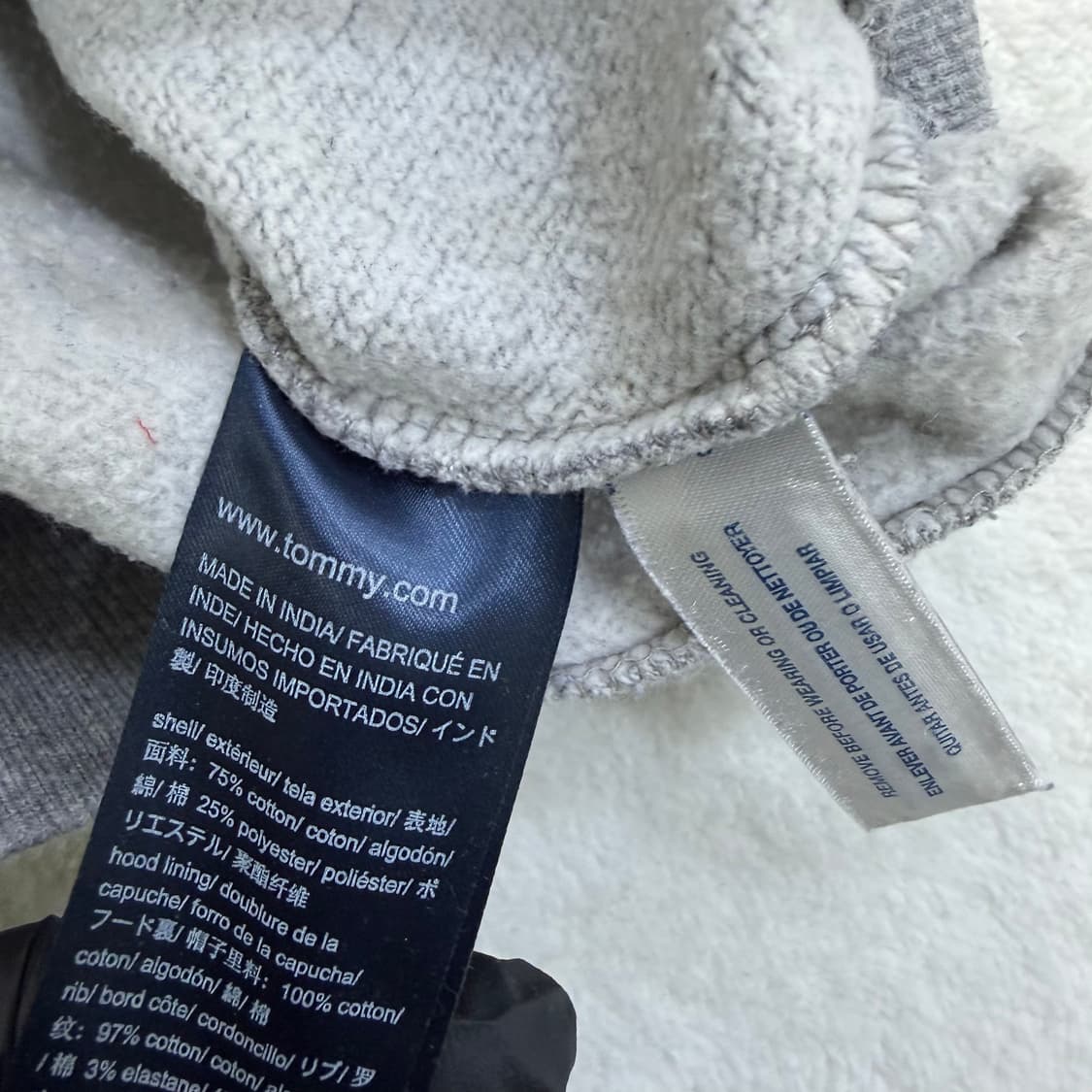 M 타미힐피거 키즈 후드집업 0227T 상품이미지4
