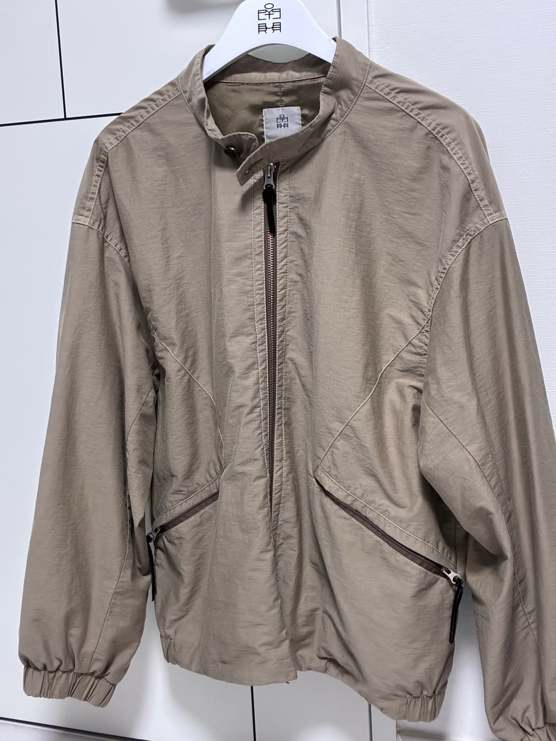 폴리테루 모터사이클 블루종 / 베이지 2 상품이미지2