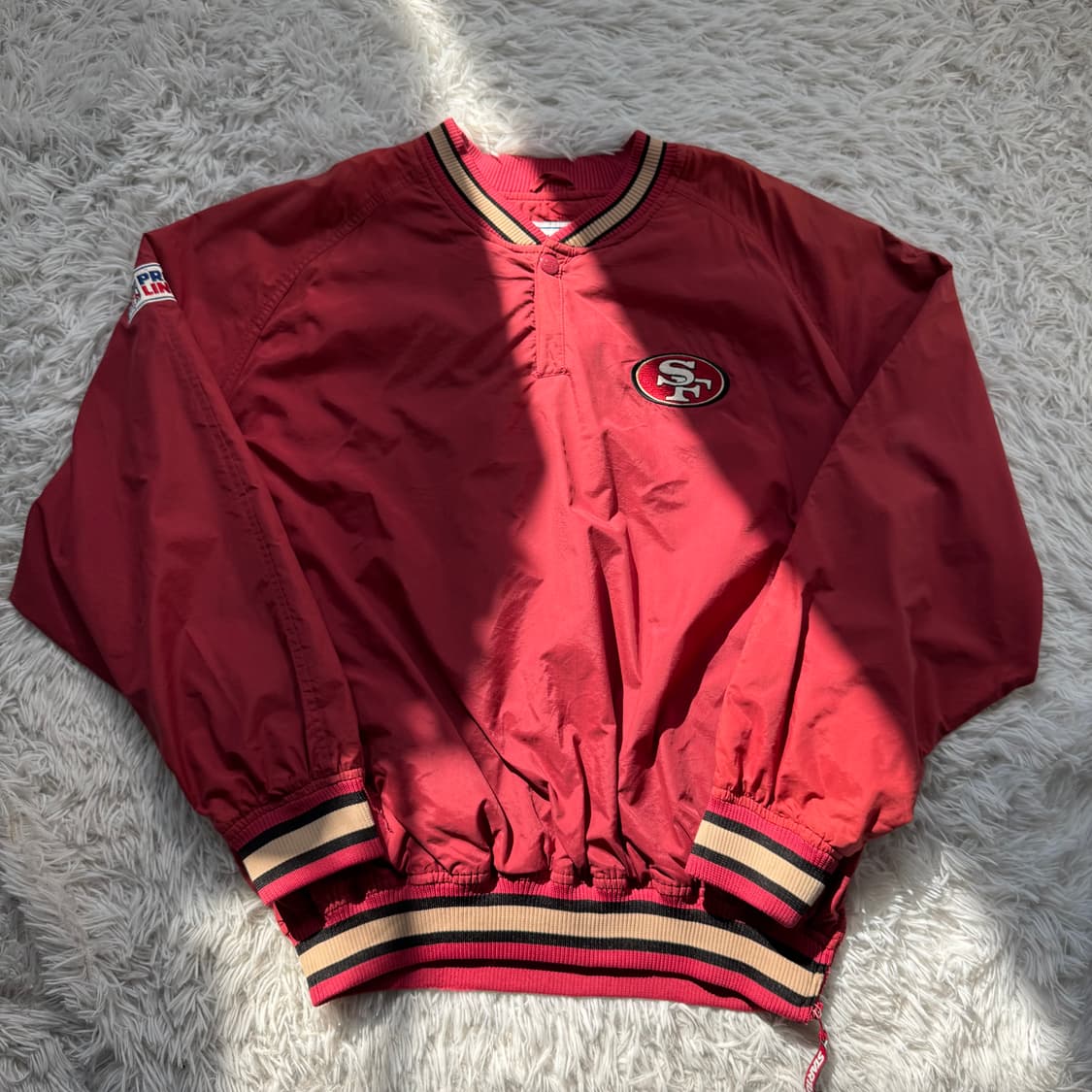 NFC SARTER 일본빈티지 나일론맨투맨 나일론자켓 스타터110 xxl 상품이미지2