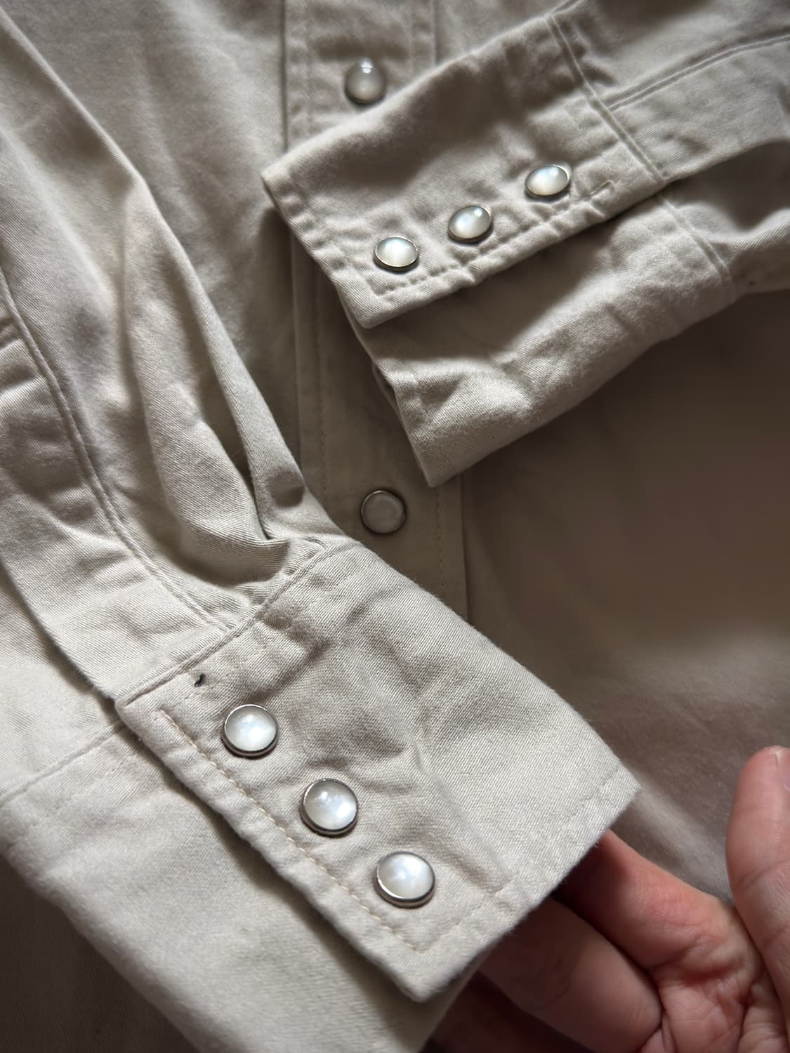 90s Levi's Cowgirl baby satin 웨스턴 셔츠 상품이미지7