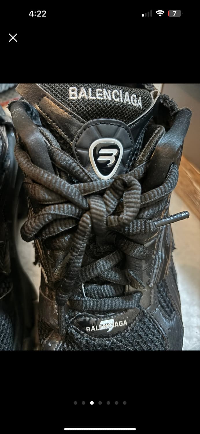 발렌시아가 뉴러너 44 블랙 (매장판) 상품이미지3