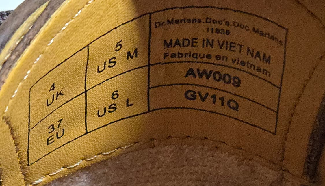 닥터마틴 1461 크레이지 호스  상품이미지6