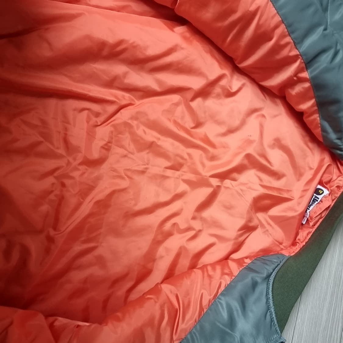 베이프 x OVO 콜라보 봄버 자켓 카키 ma-1 (100) 상품이미지3