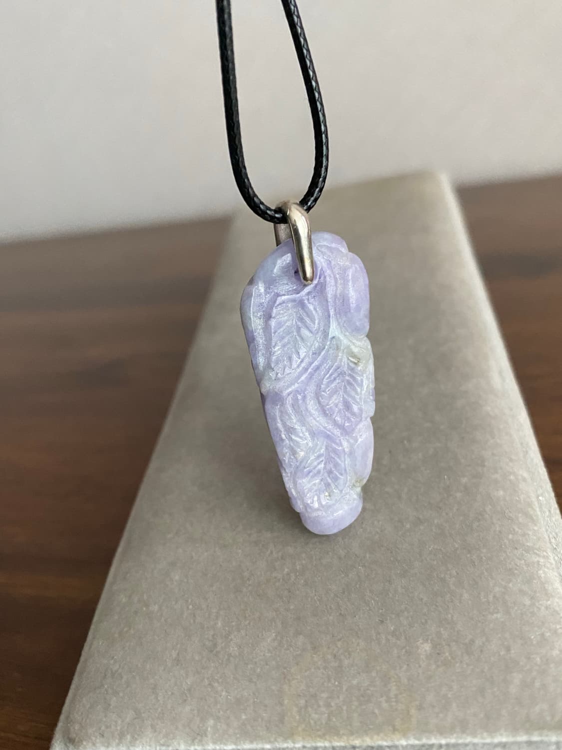 라벤더 제이드 원석 목걸이(925 SILVER) 상품이미지6