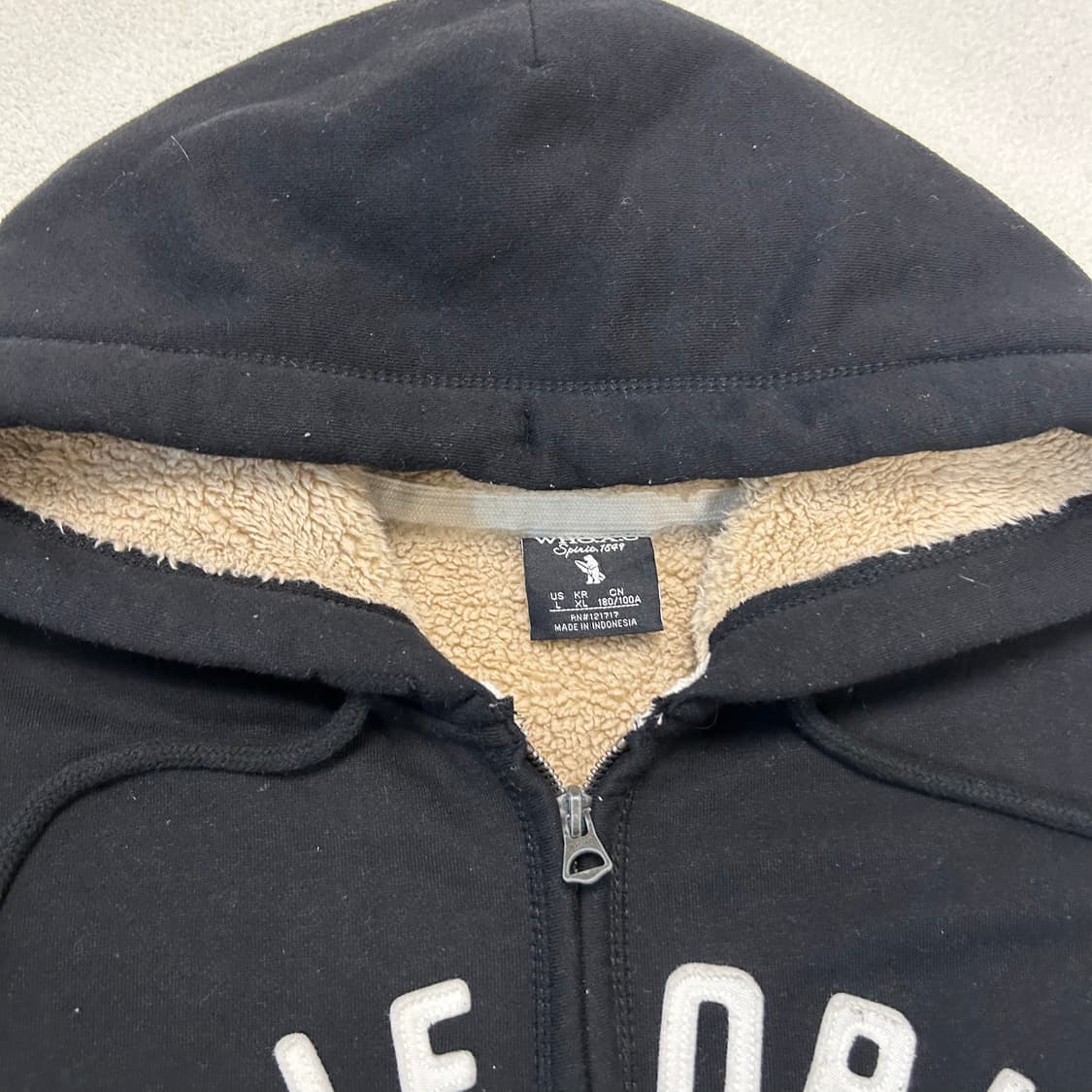 Who.A.U Black Fleece Hoodie Zip-up 상품이미지6