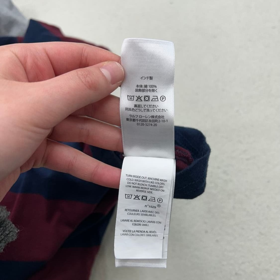 폴로랄프로렌 보이즈 코튼후디 160 상품이미지7