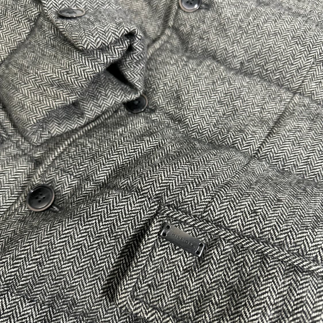 S 타미힐피거 헤링본 블레이져 패딩점퍼 상품이미지2