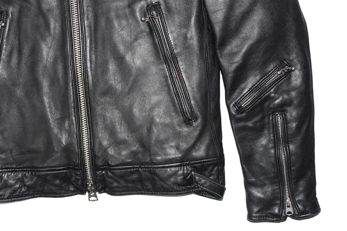 Nano Universe Tokyo 나노유니버스 쉽스킨 싱글레더 자켓 상품이미지3