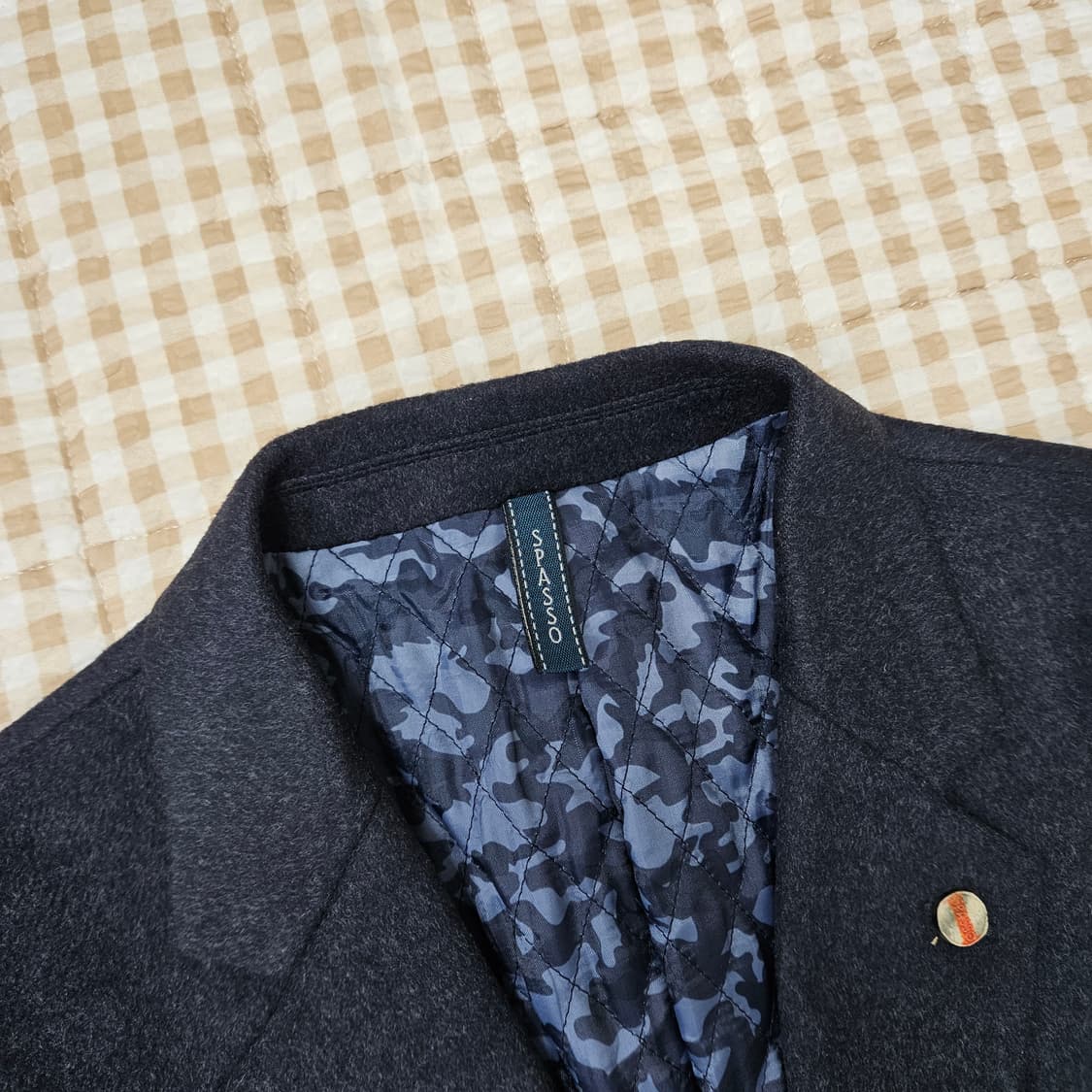 스파쏘 울100 코트 자켓 남자100 상품이미지2