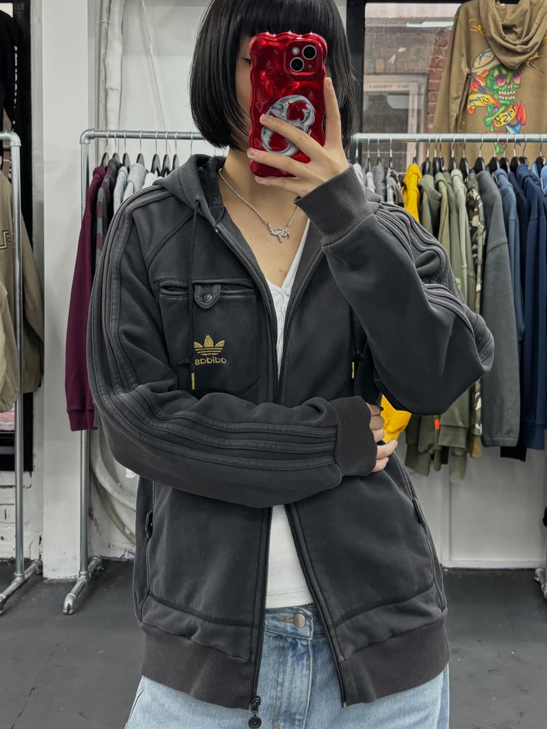 아디다스 파이어버드 후드집업 상품이미지4