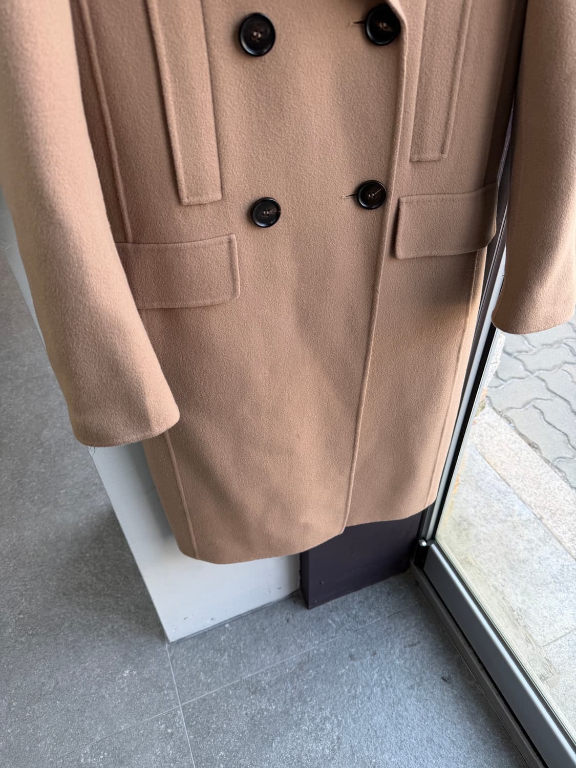 IT38/ 막스마라 에토레 버진울 더블코트 상품이미지5