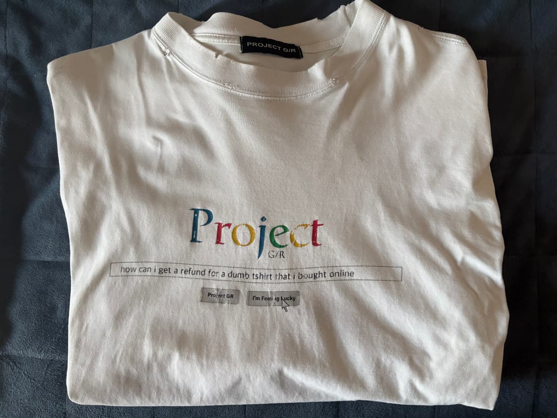 프로젝트 지알 서치엔진 롱슬리브 상품이미지2