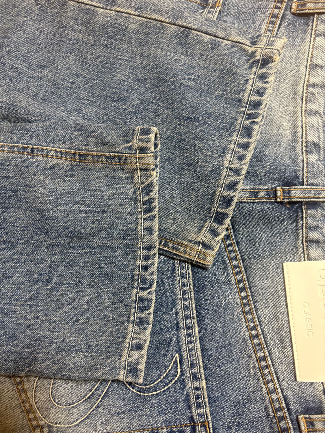 93 MID-RISE LOOSE FIT JEANS 글로니 데님 s 상품이미지3