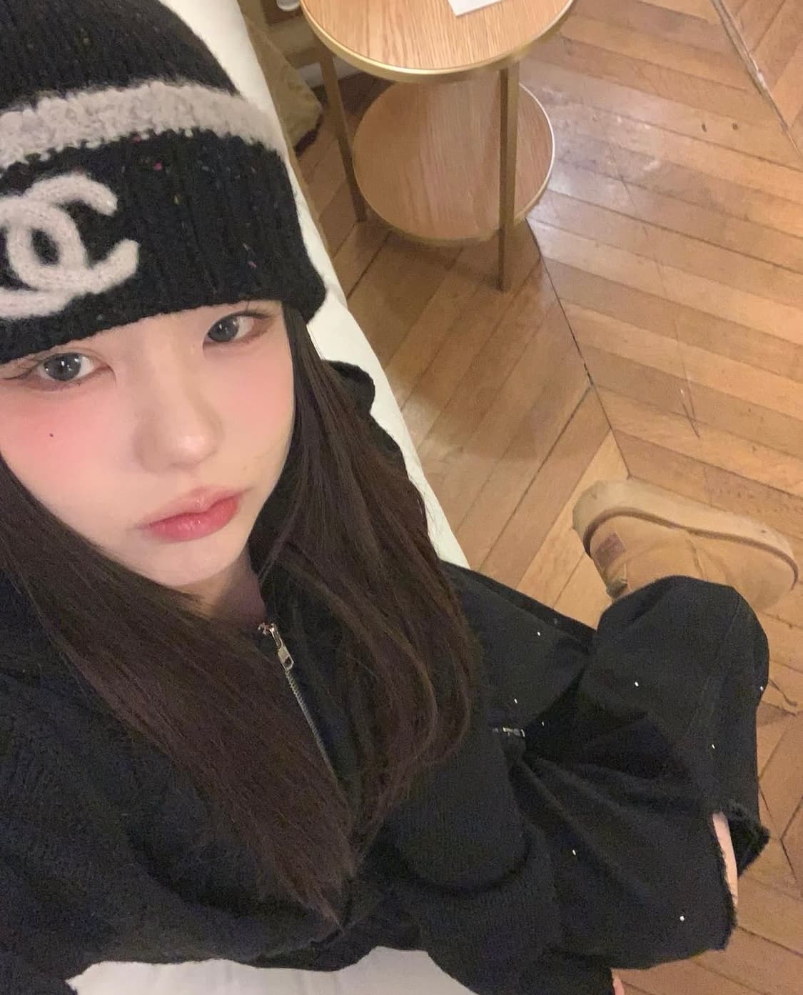 홍영기 키시닝 투웨이 후드 니트 집업 가디건 상품이미지2