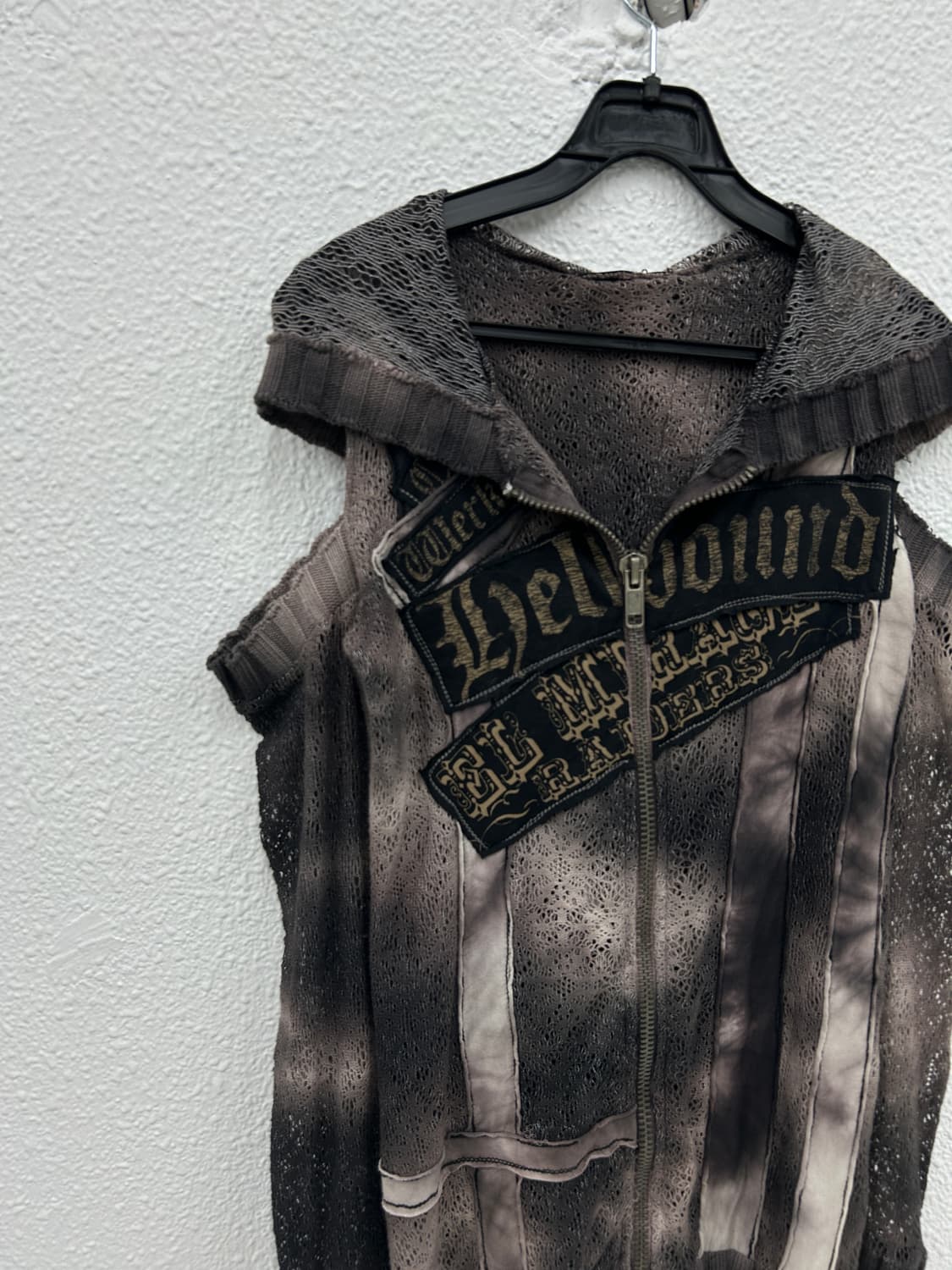 ‘SALVAGE’ dusty mood zip-up one piece 상품이미지5